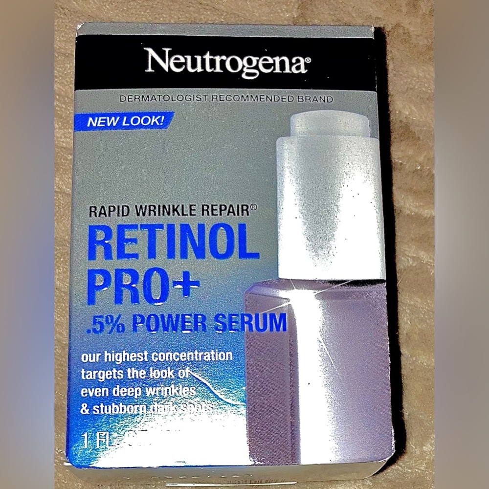 Neutrogena Rapid Wrinkle Repair Retinol Pro+ .5 Power Facial Serum *NEW&SEALED*